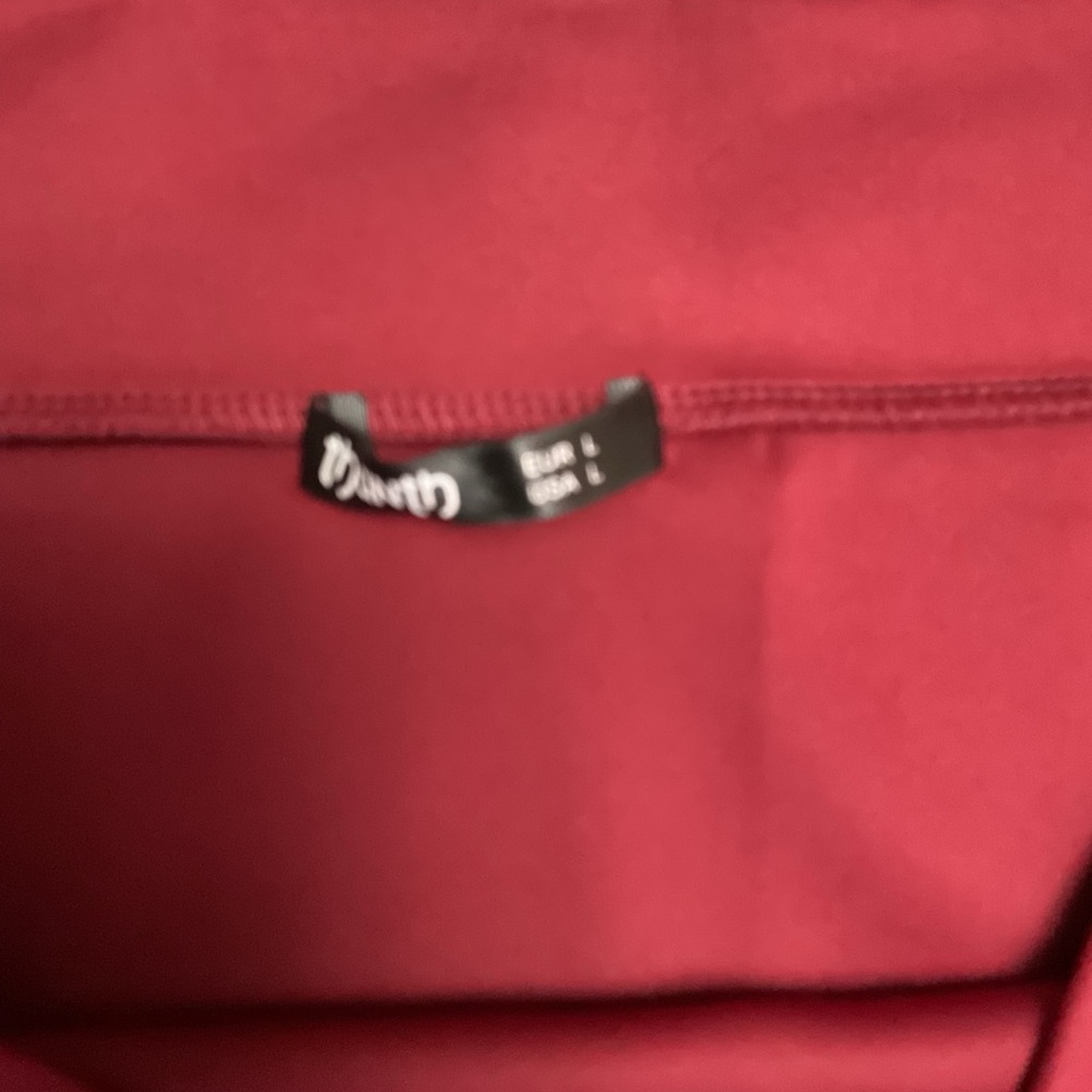 Burgundy skirt